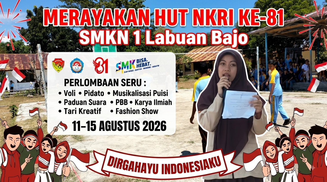 Potret Kegiatan Akademik dan non akademik dalam rangka menyambut HUT RI ke 81